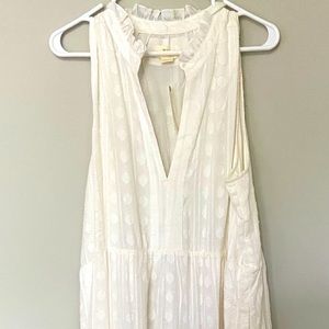 Anthropologie Dress, White/Ivory, XL